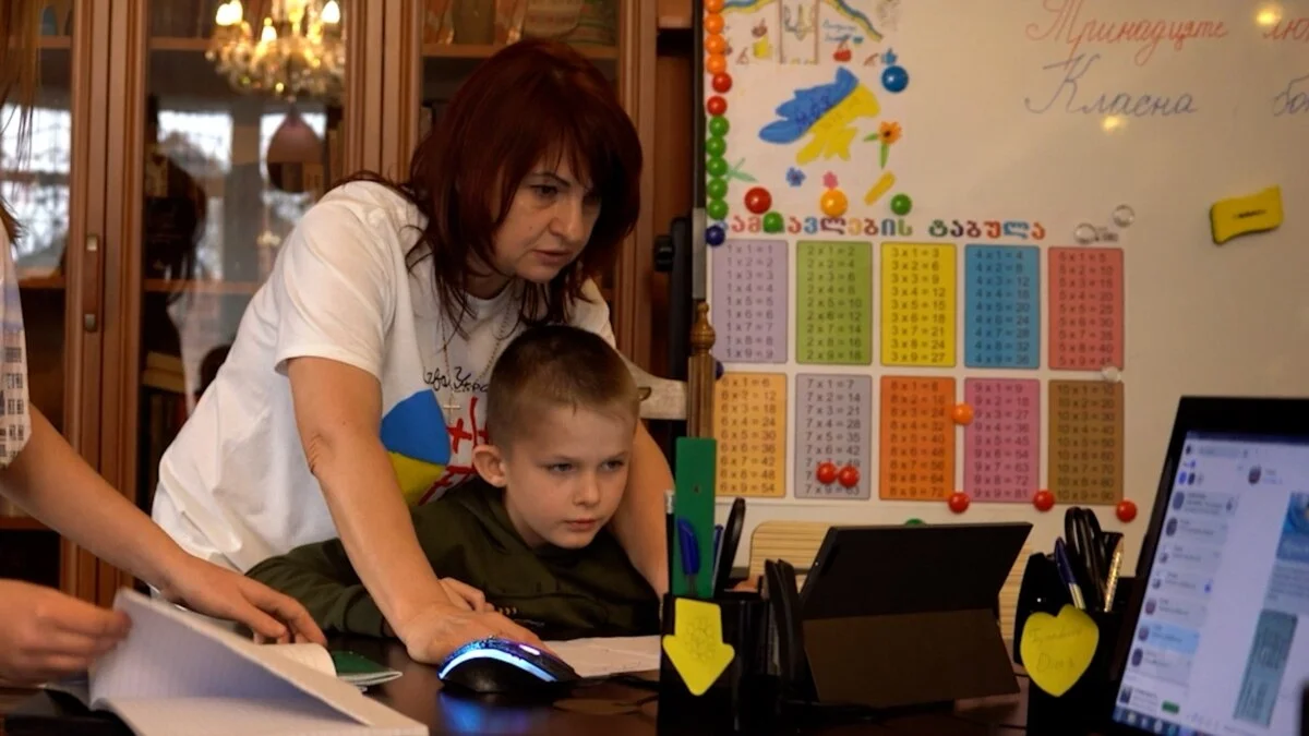 Ukrainian School Director Evacuates Students from Russia Amid Conflict.