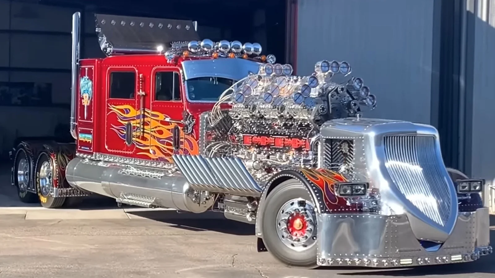 Thor24: The 4,000-HP Custom Semi That Hit 130 MPH and Sold for $12 Million