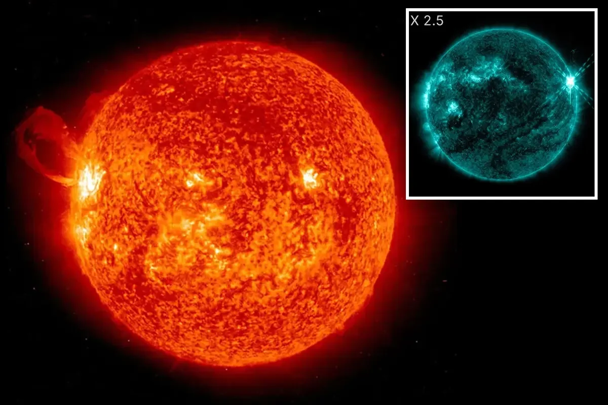 Twin X-class solar flares trigger radio blackouts on Earth, NASA says