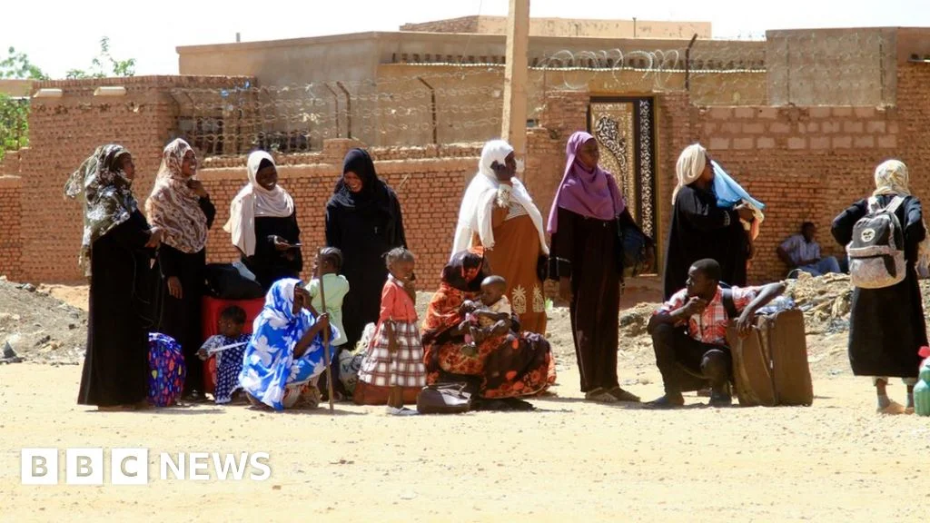 Sudan conflict displaces thousands, prompts refugee influx.