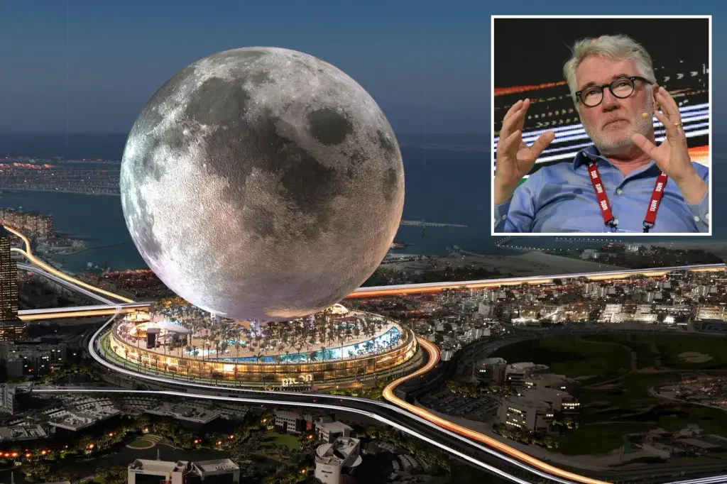 Dubai plans $5B man-made 'moon' resort as real estate market booms.