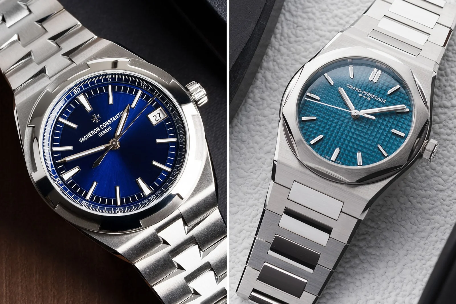 Showdown in Steel: Overseas Self-Winding vs Laureato Fifty 39mm