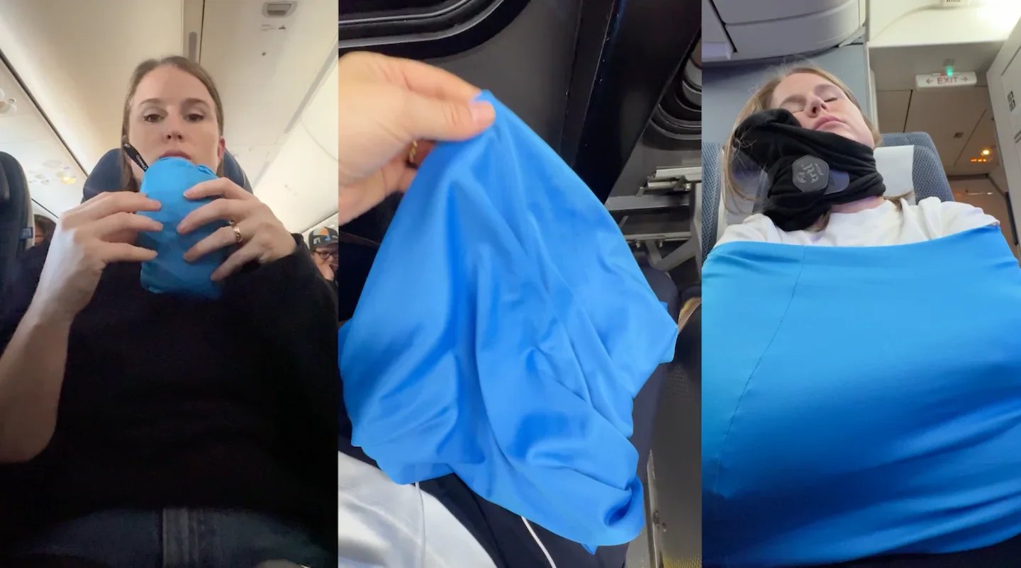 Sleeper sling surprise: an odd travel gadget finally helped me sleep on a long flight