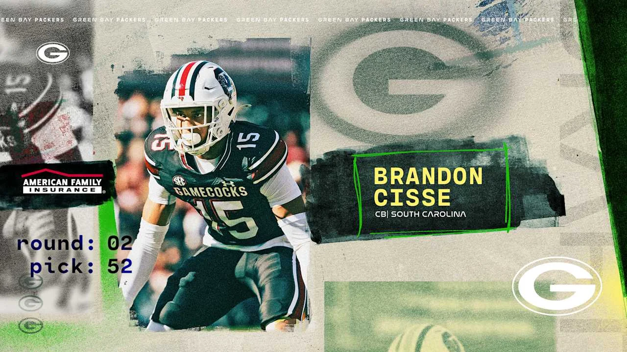 Packers add cornerback Brandon Cisse, aiming to elevate the defense