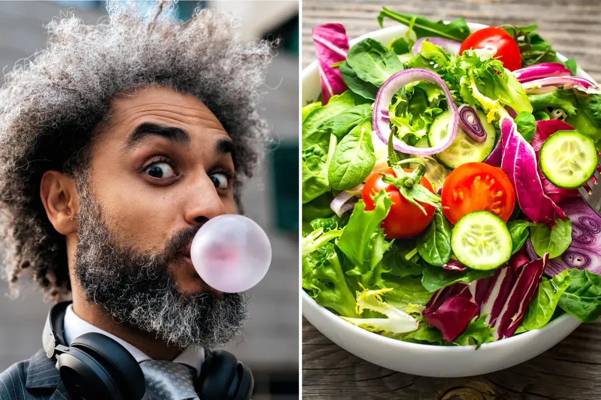 Sugary gum after nitrate-rich veggies may boost heart benefits
