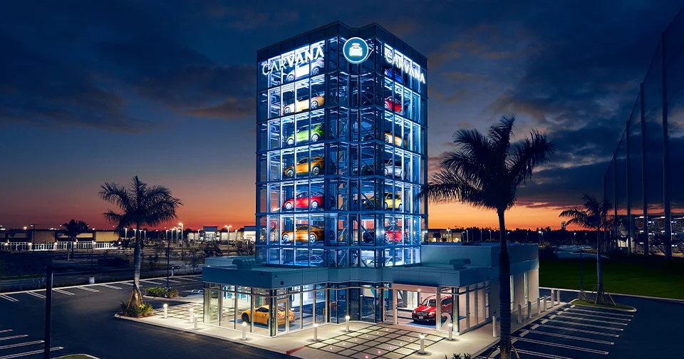 Carvana's Stock Surges, Leaving Wall Street and Short Sellers in the Dust.