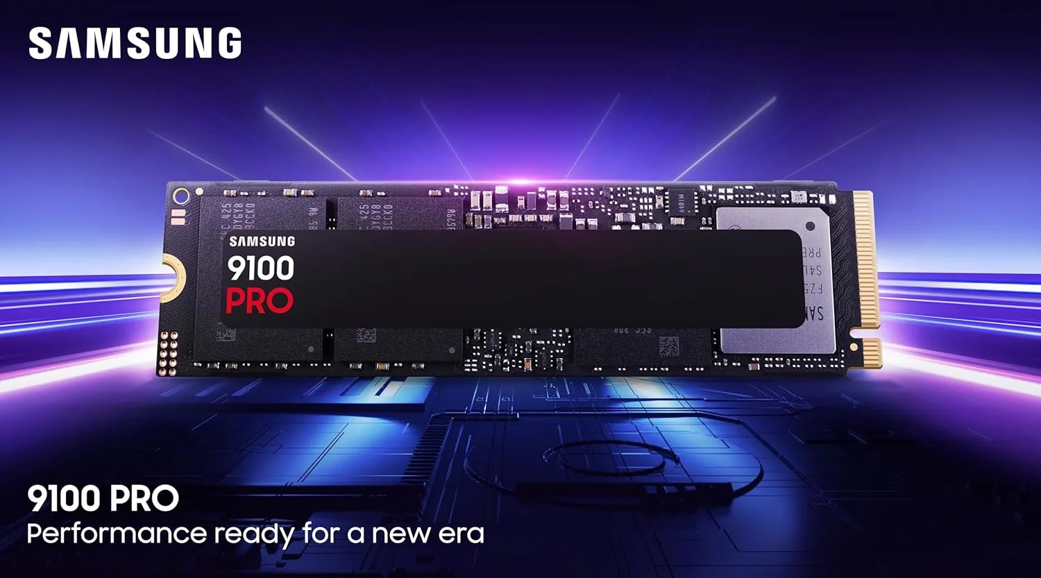 Samsung Gen 5.0 9100 PRO SSDs Hit Parity with Gen 4.0 990 PRO on Amazon