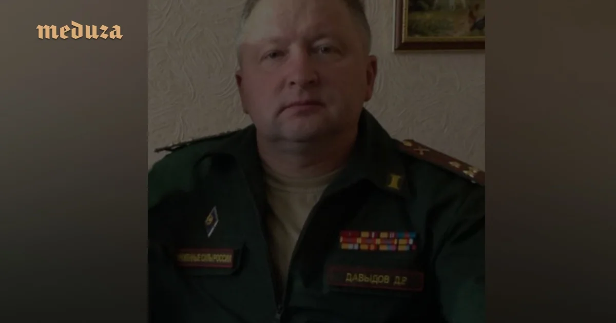 Car Bomb Kills Senior Russian Defense Official Near Moscow, Davydov Reported as Victim