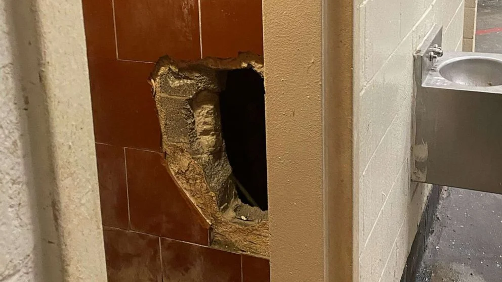 Inmate tunnels through wall to stab neighboring prisoner in Georgia jail