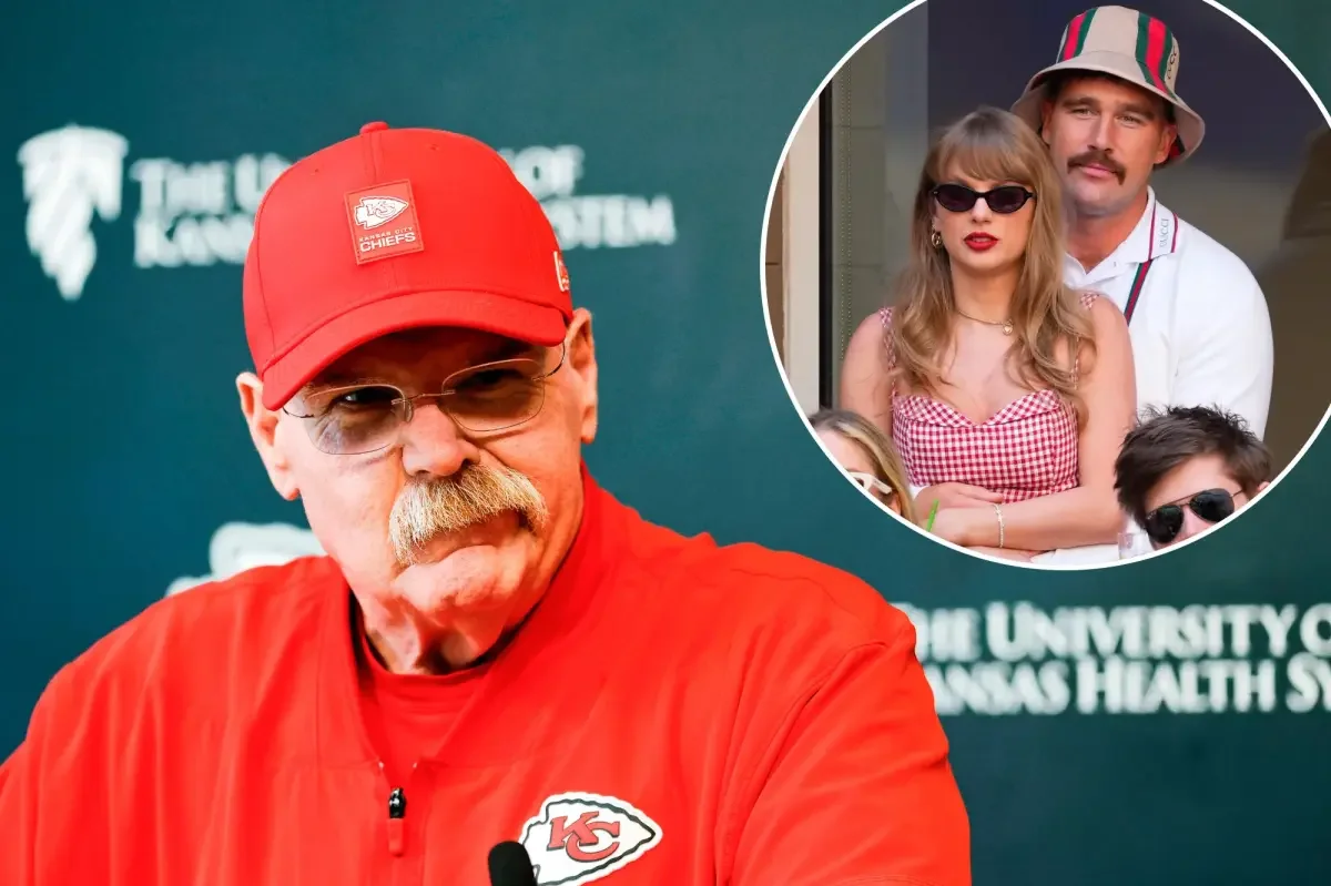 Andy Reid teases front-row role at Kelce-Swift wedding with cheeky tuxedo joke