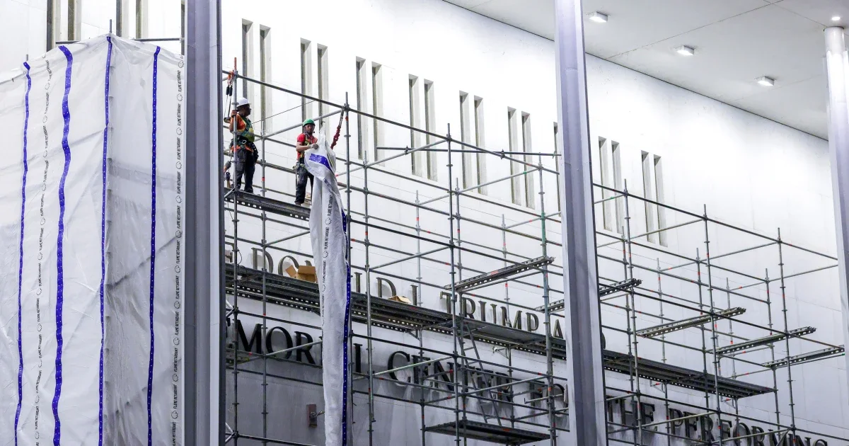 Kennedy Center completes removal of Trump's name after court order