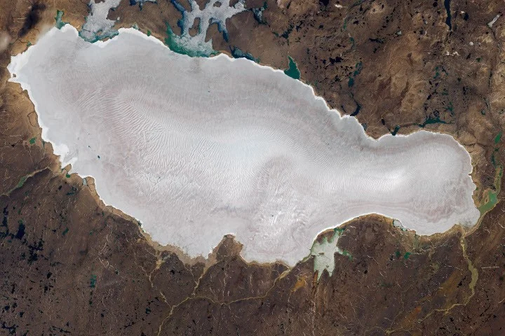 Bare Ice Arrives Early on Barnes Ice Cap, 2026 Melt Quickens