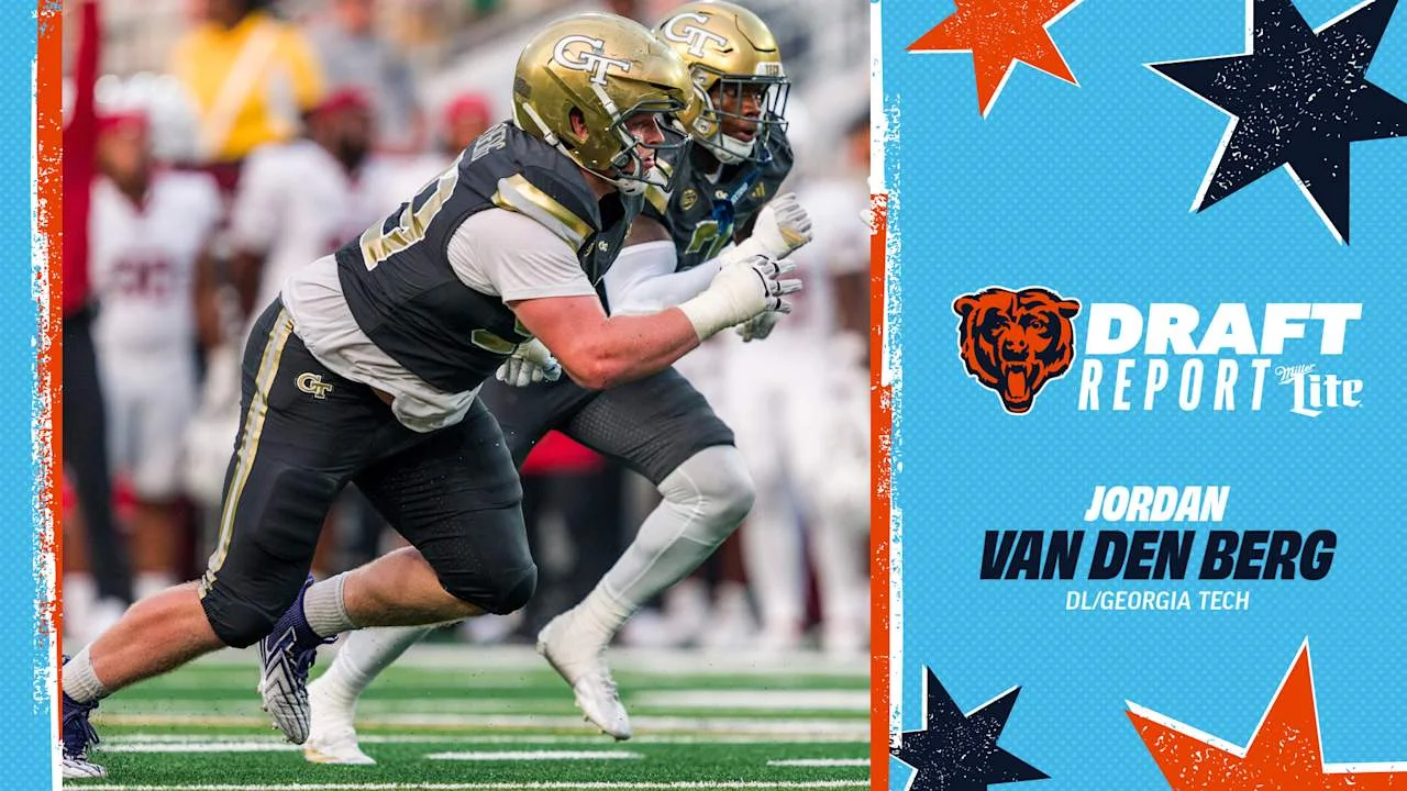 Bears land explosive Georgia Tech DT Jordan van den Berg at 213