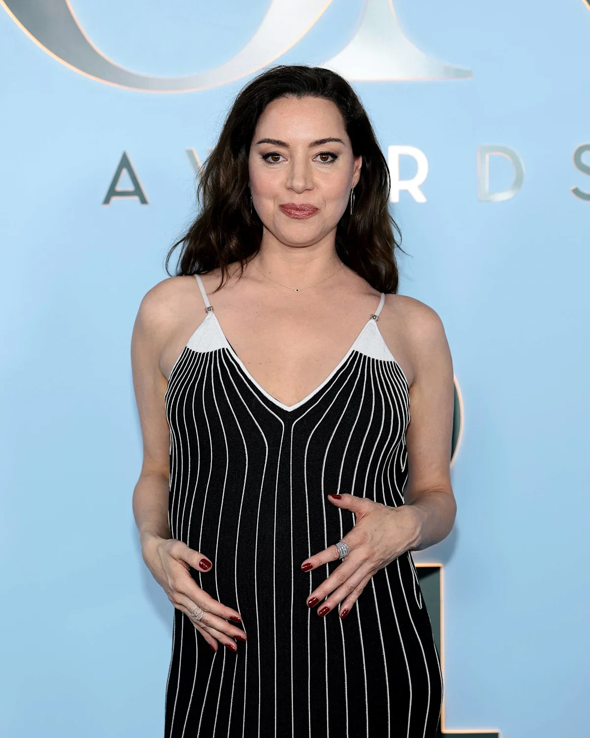 Aubrey Plaza Flaunts Growing Baby Bump Ahead of First Child
