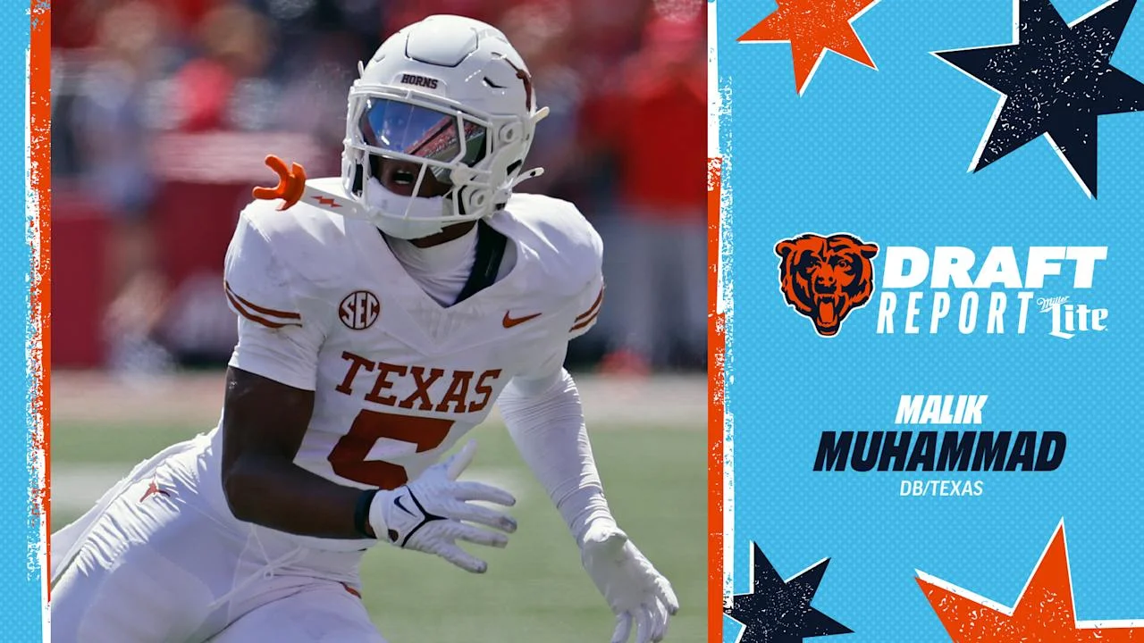 Bears trade up to draft Malik Muhammad at No. 124