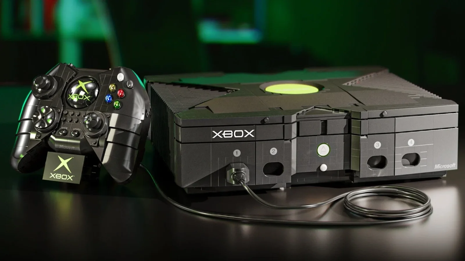 Mattel's 25th Anniversary Xbox Build Set Brings the OG to Life