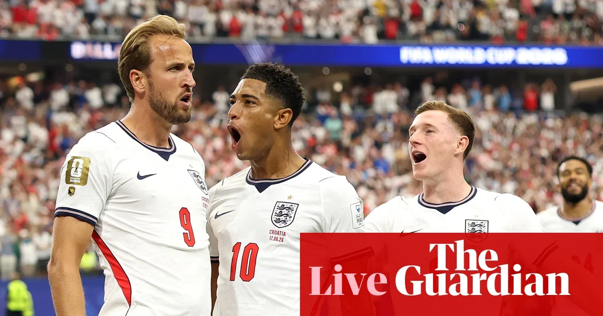 Kane’s retaken penalty puts England ahead before Croatia reply in Dallas