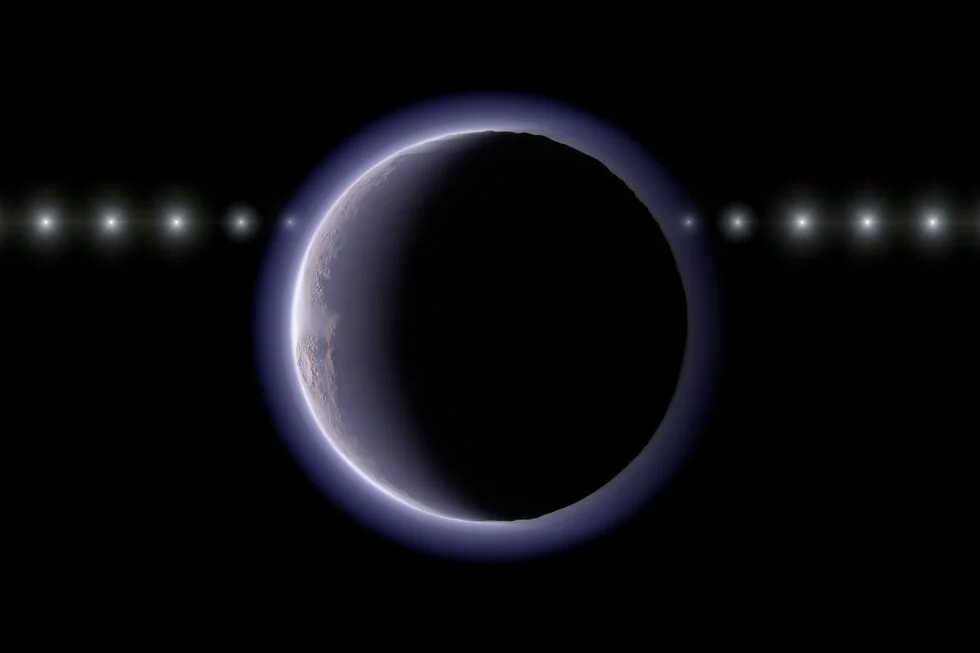 Whisper-thin atmosphere detected on a tiny Kuiper Belt world