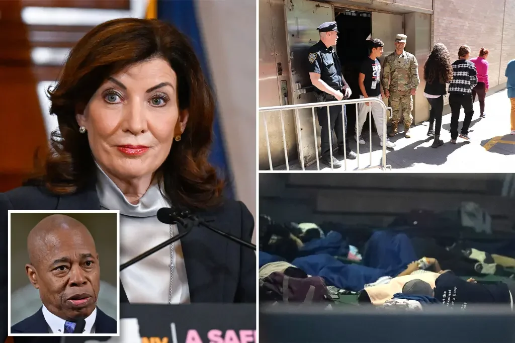 New York's Migrant Crisis: Hochul Under Fire, Mayor's Plan Sparks Opposition.