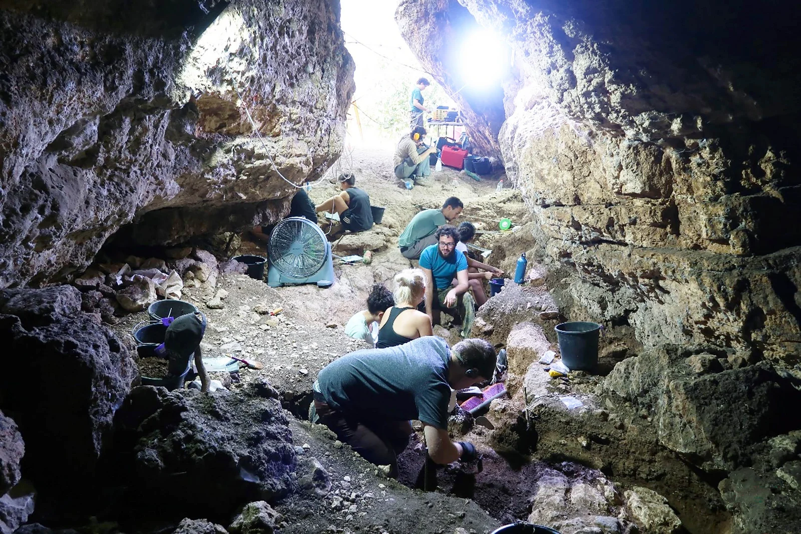 Levantine cave finds show Neanderthals and Homo sapiens thrived together, sharing culture