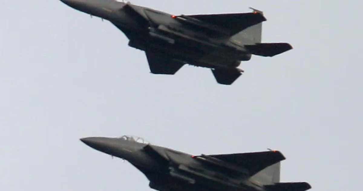 Phone distraction sparks midair F-15 collision over Daegu