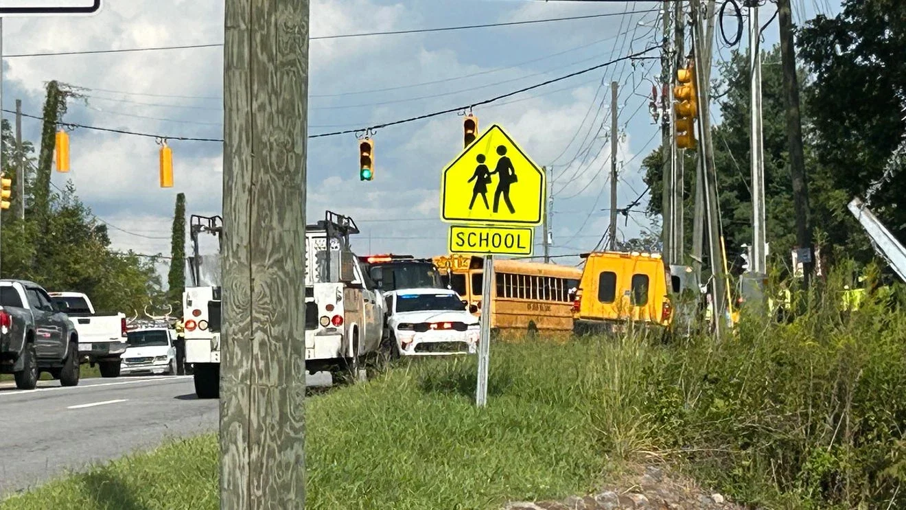 Buncombe County school bus crash leaves students safe, no injuries reported