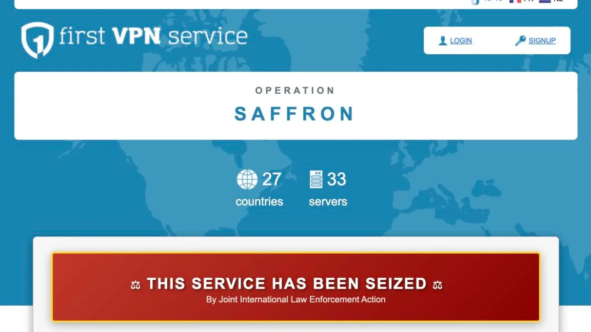 European Police Dismantles First VPN, Unmasks Thousands of Criminals