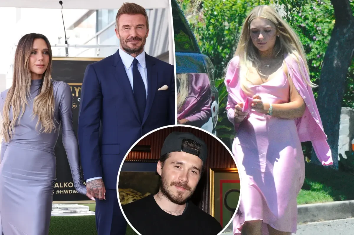 Beckhams push back on claims Harper’s LA stop at Brooklyn’s home was staged