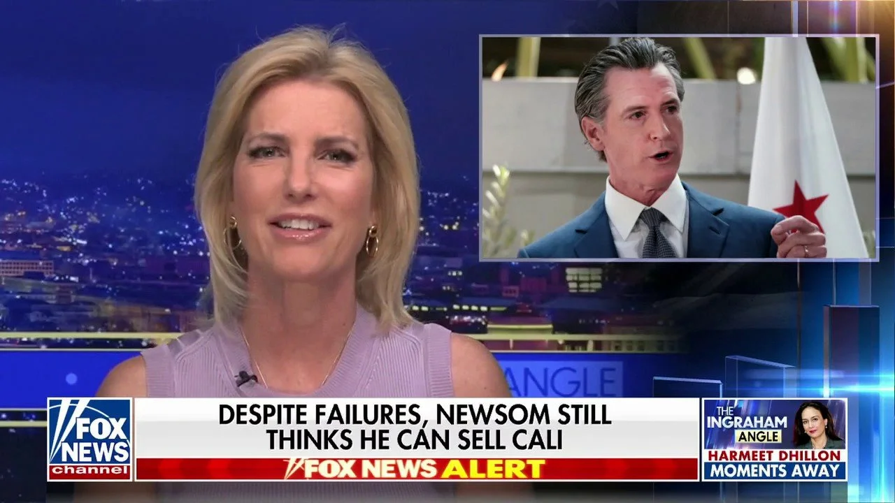 "DeSantis and Newsom engage in culture war as they tout their policies"