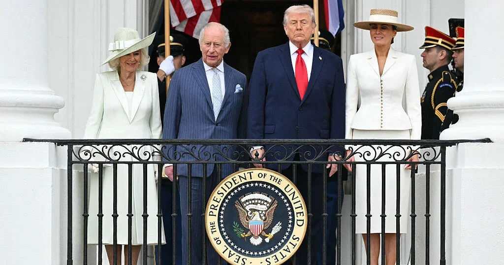 White House meeting signals renewed U.S.-U.K. ties as Charles readies Congress address