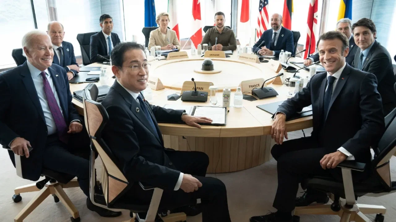 G7's stance on China and Russia draws criticism and opposition.