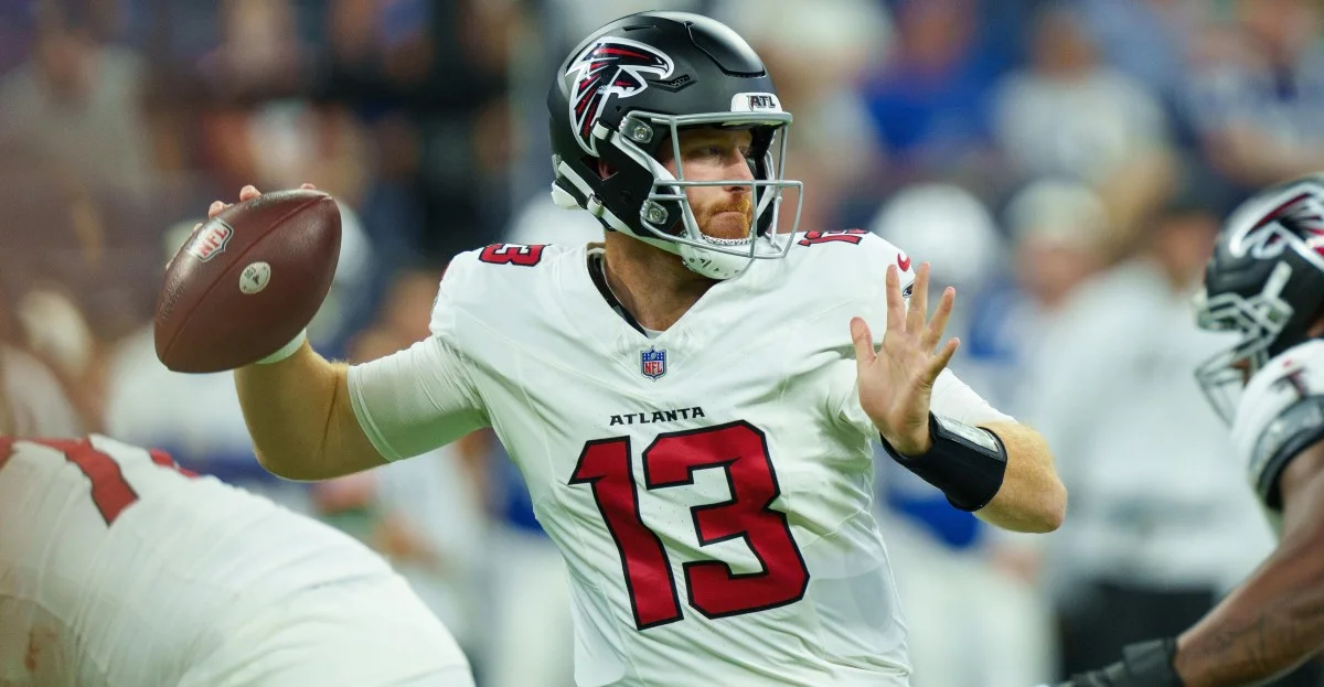 Oblique injury leaves Falcons' Week 1 fate in flux, Rush ready if needed