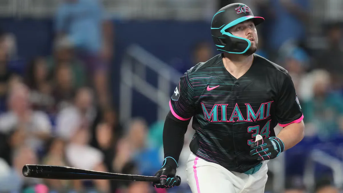 Rays upgrade catcher by adding Liam Hicks from Marlins ahead of deadline