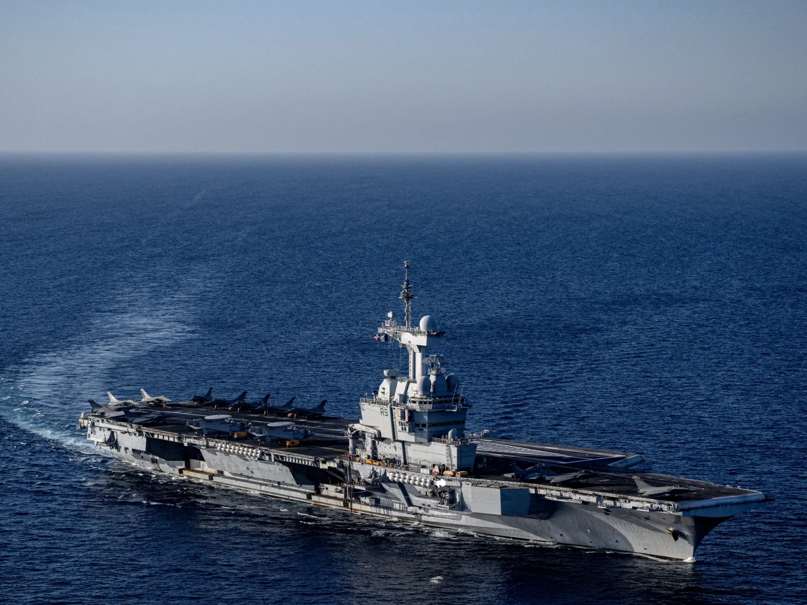 France Deploys Carrier to Red Sea to Back Hormuz Freedom-of-Navigation