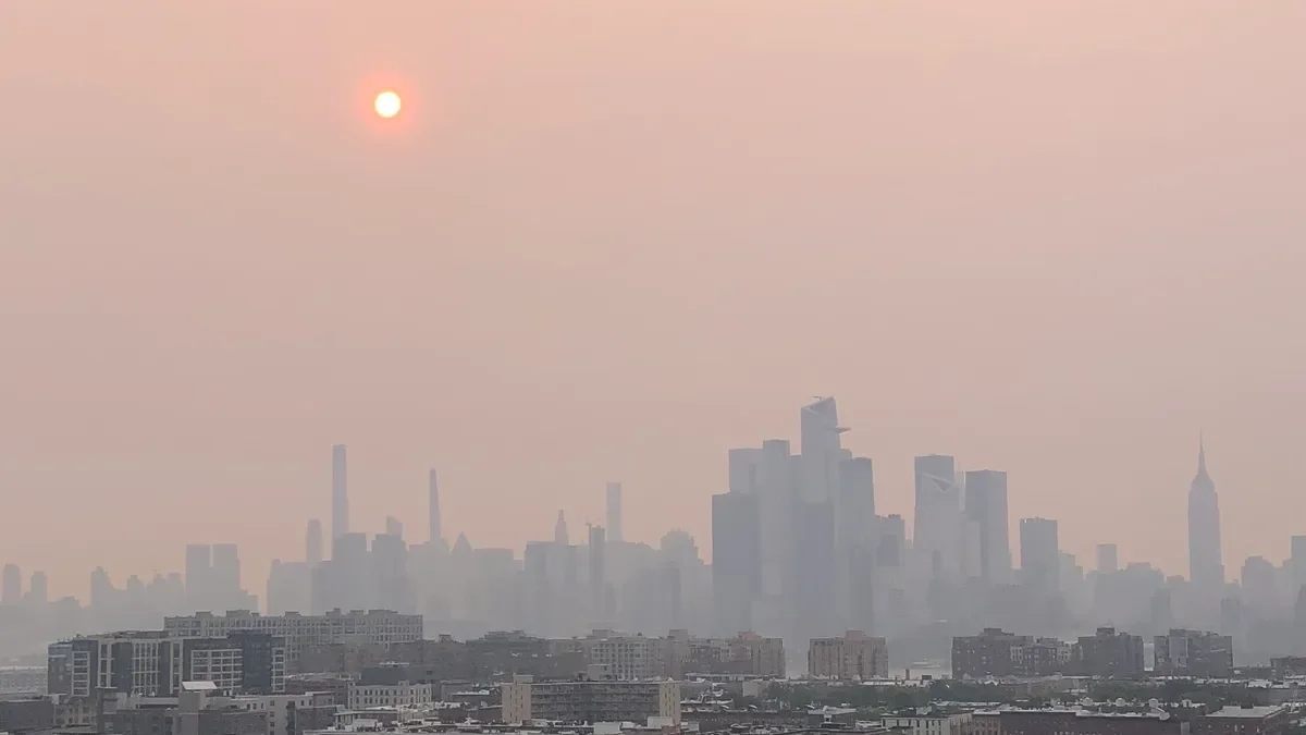 NJ Braces for Dangerous Air Quality and High Fire Danger Amid Canada Wildfire Smoke.