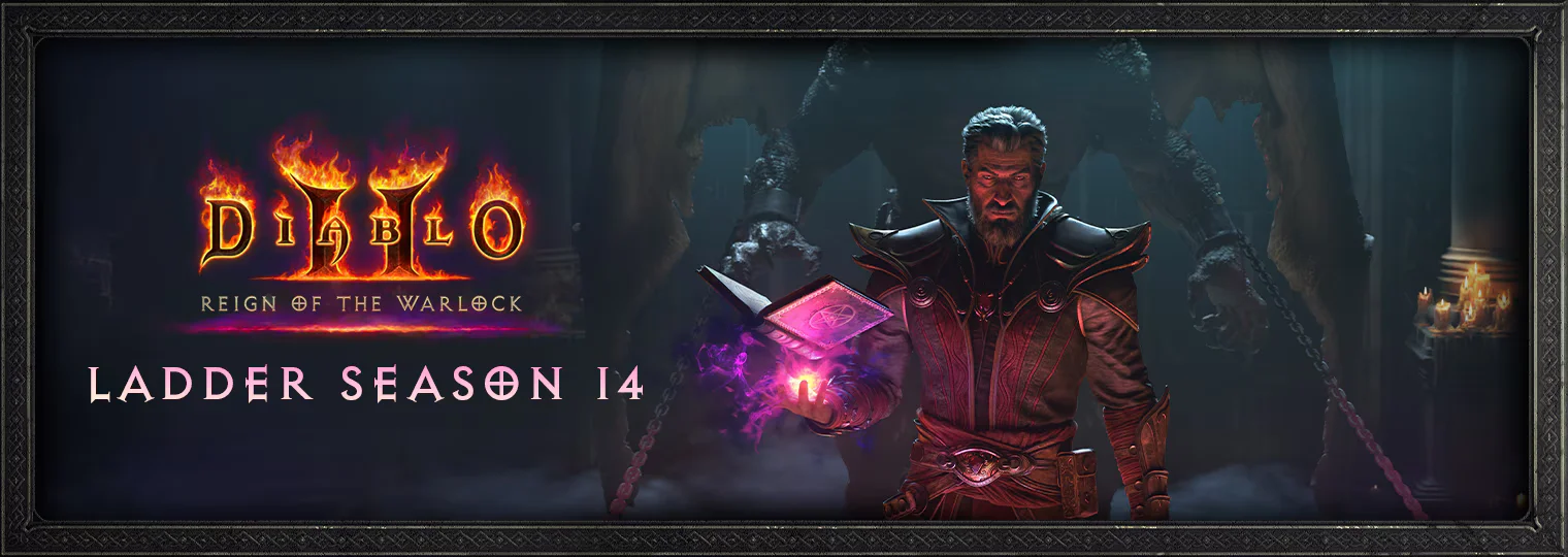 Season 14 Arrives: Diablo II Resurrected Warlock Tweaks, Terror Zones, and a Fresh Loot Race