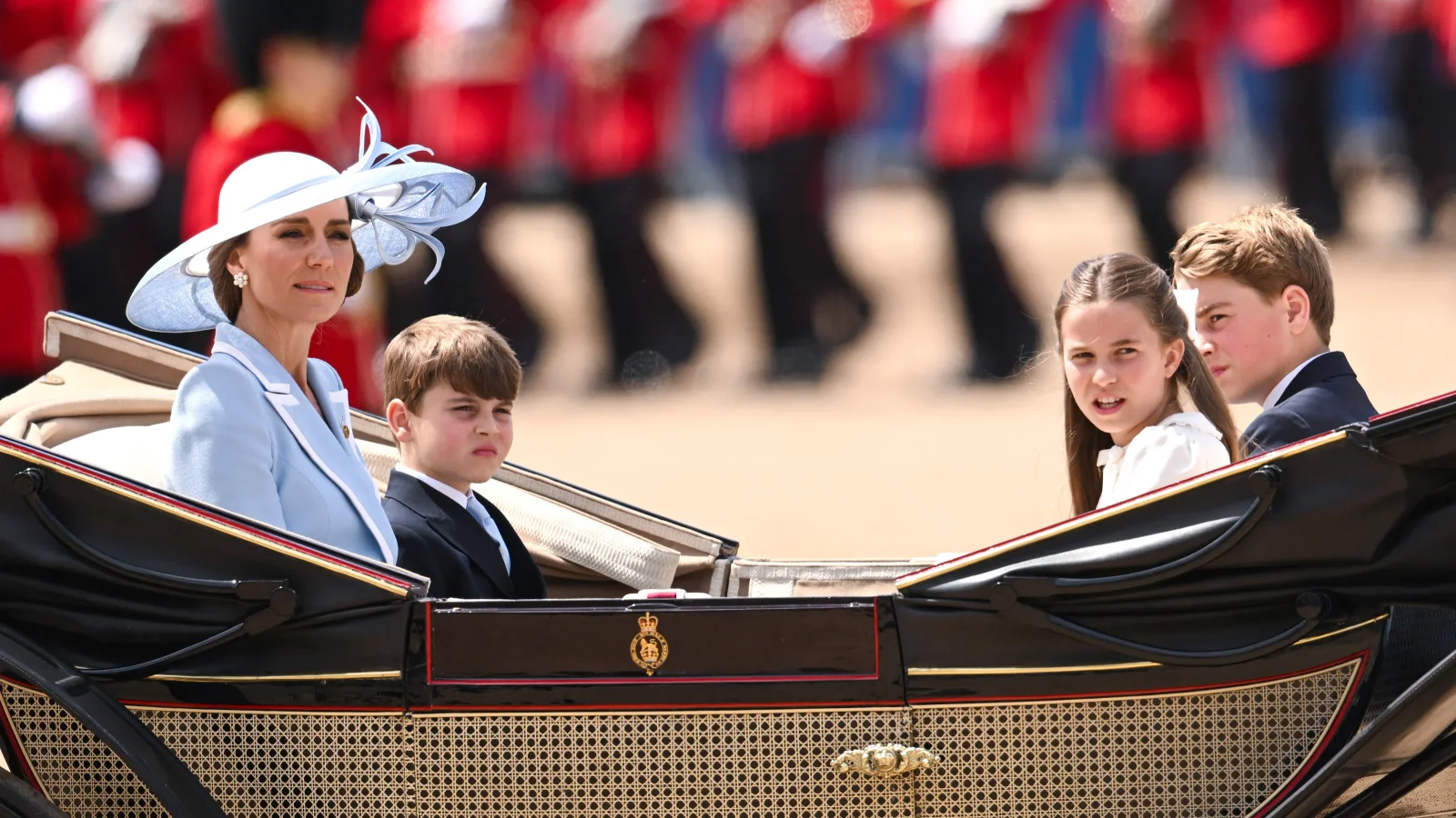 Kate and Kids Shine at Trooping the Colour for the King's Birthday