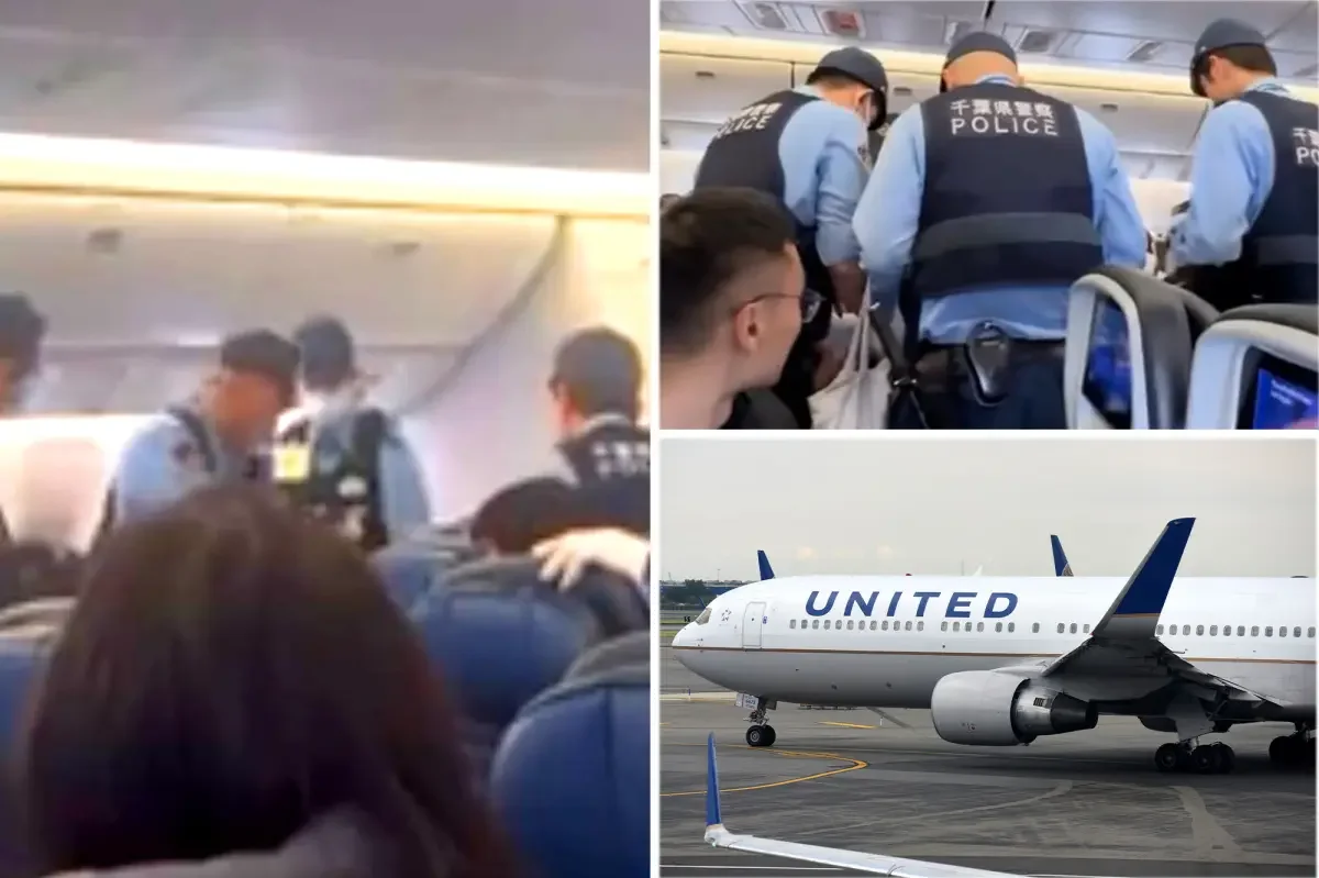 Unruly Passenger Forces United Flight to Divert to Tokyo en Route to San Francisco
