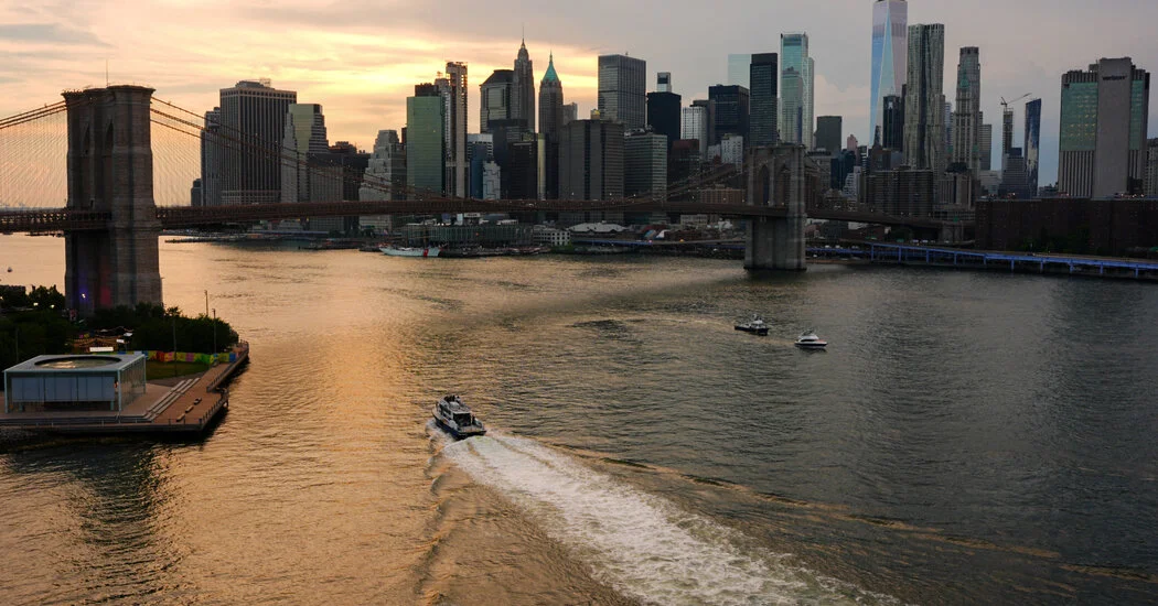 Eight Aboard Seaplane Crashes in East River; All Rescued Near Manhattan