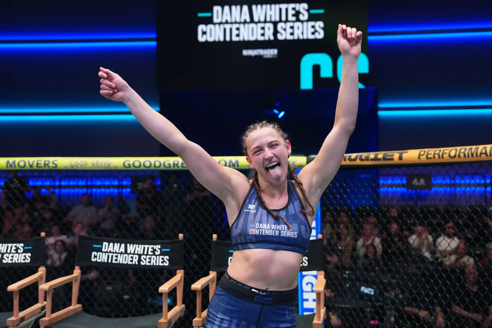 From 9-to-5 to UFC contract: Apodaca shocks 60-1 Bella Mir