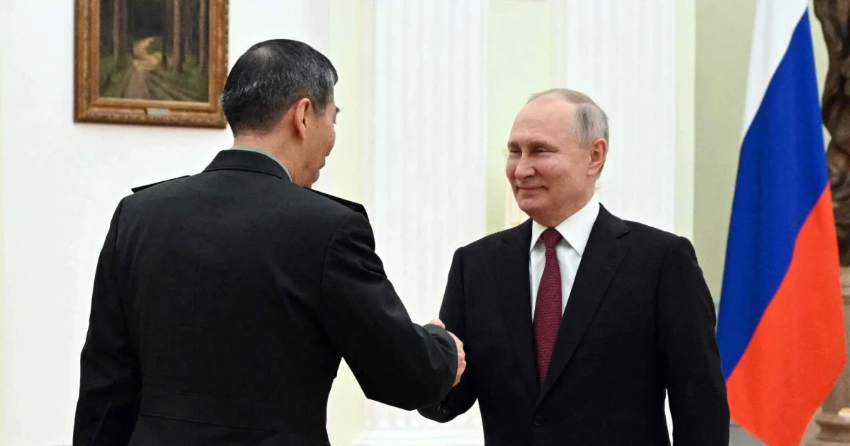 Putin and Chinese Defense Minister Celebrate Strong Military Ties in Moscow Meeting