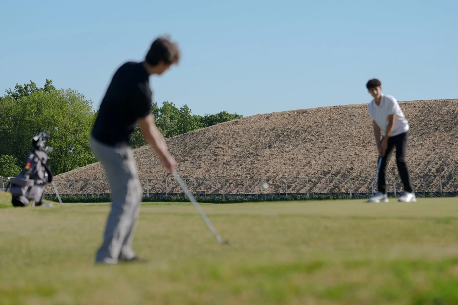 East Wing Debris Dump at Golf Course Reveals Toxic Metals
