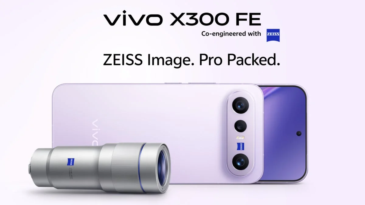 Vivo X300 FE debuts as compact flagship with telephoto extender