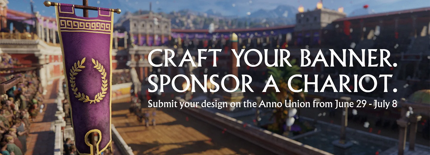 Brand the Hippodrome: Anno 117 Contest invites in-game sponsorship logos