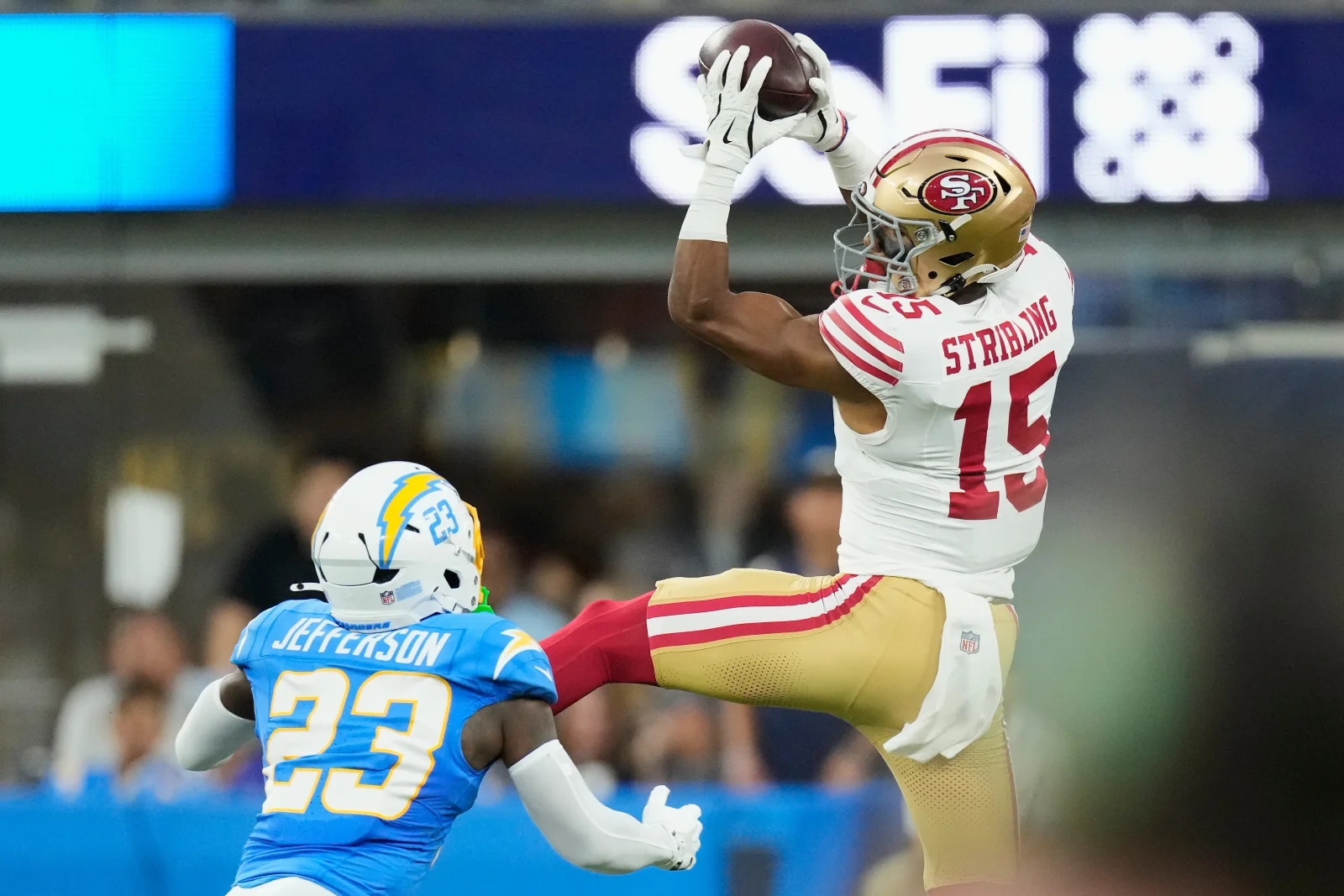 Cowing sparks 49ers with 83-yard punt return in preseason rout of Chargers