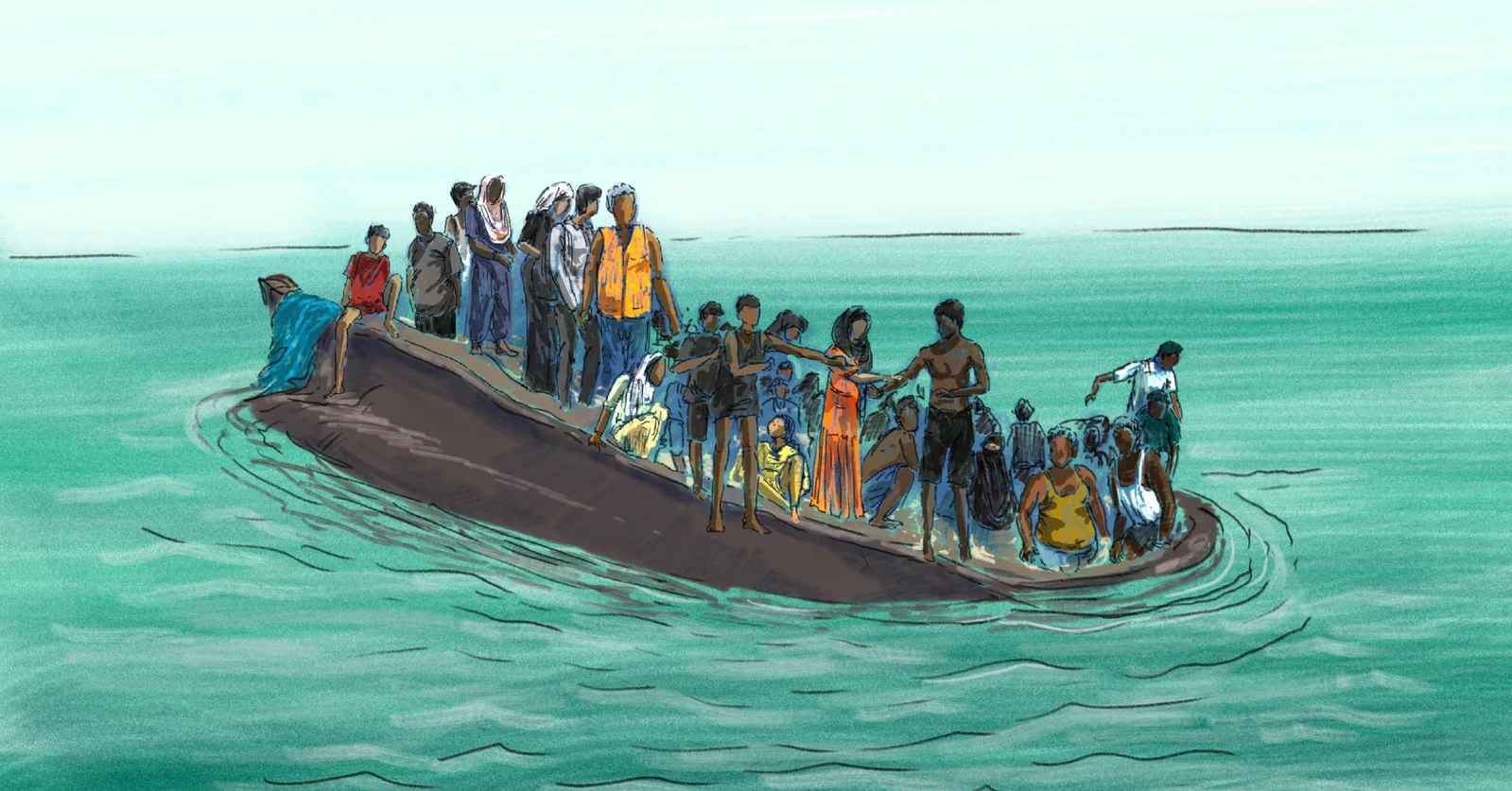 Rohingya Refugees Turn to Perilous Sea Crossings for Safety