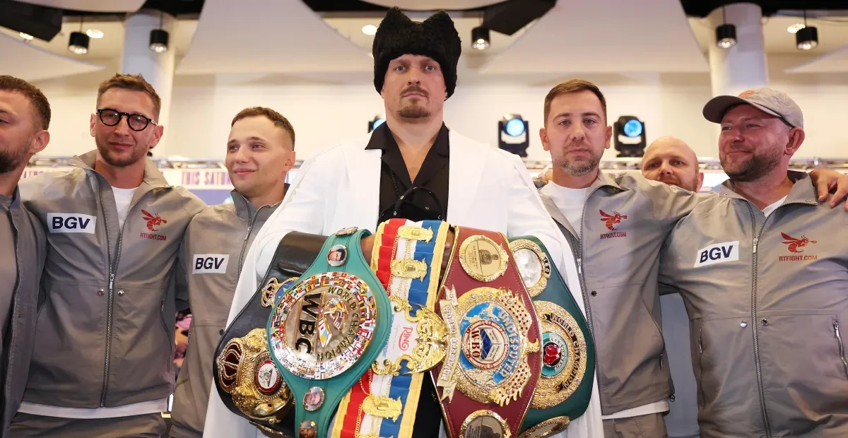 Usyk vacates all heavyweight belts, hints at a final dance