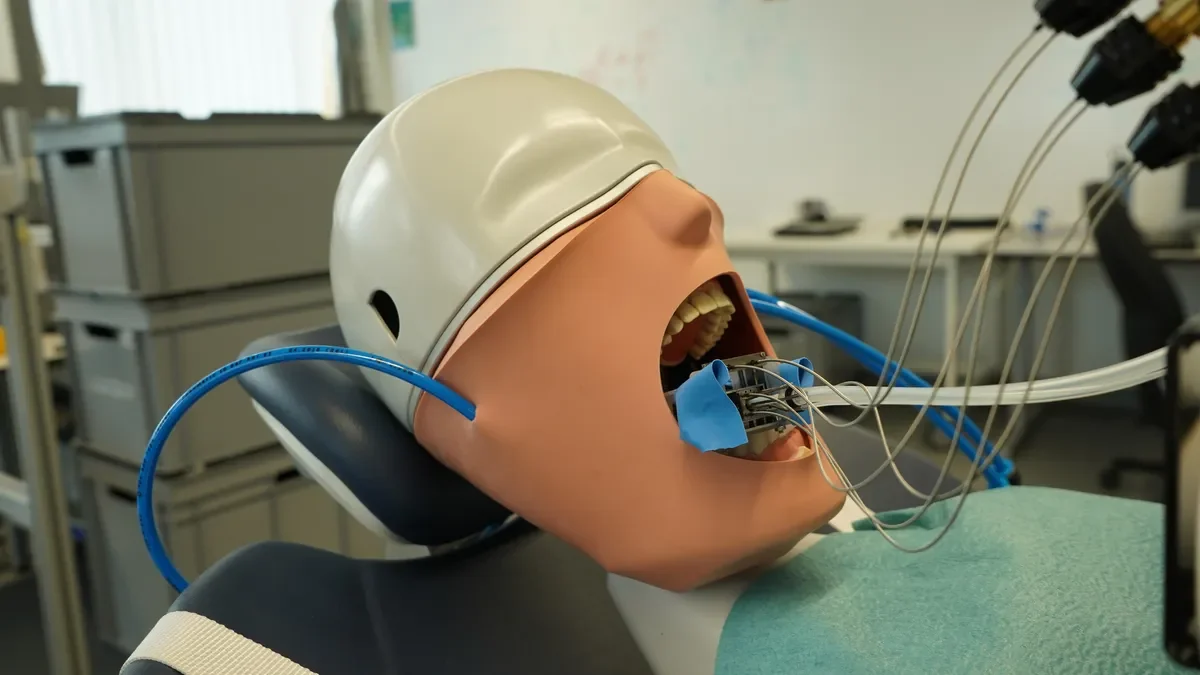 Tiny intraoral robot could speed up dental crown prep