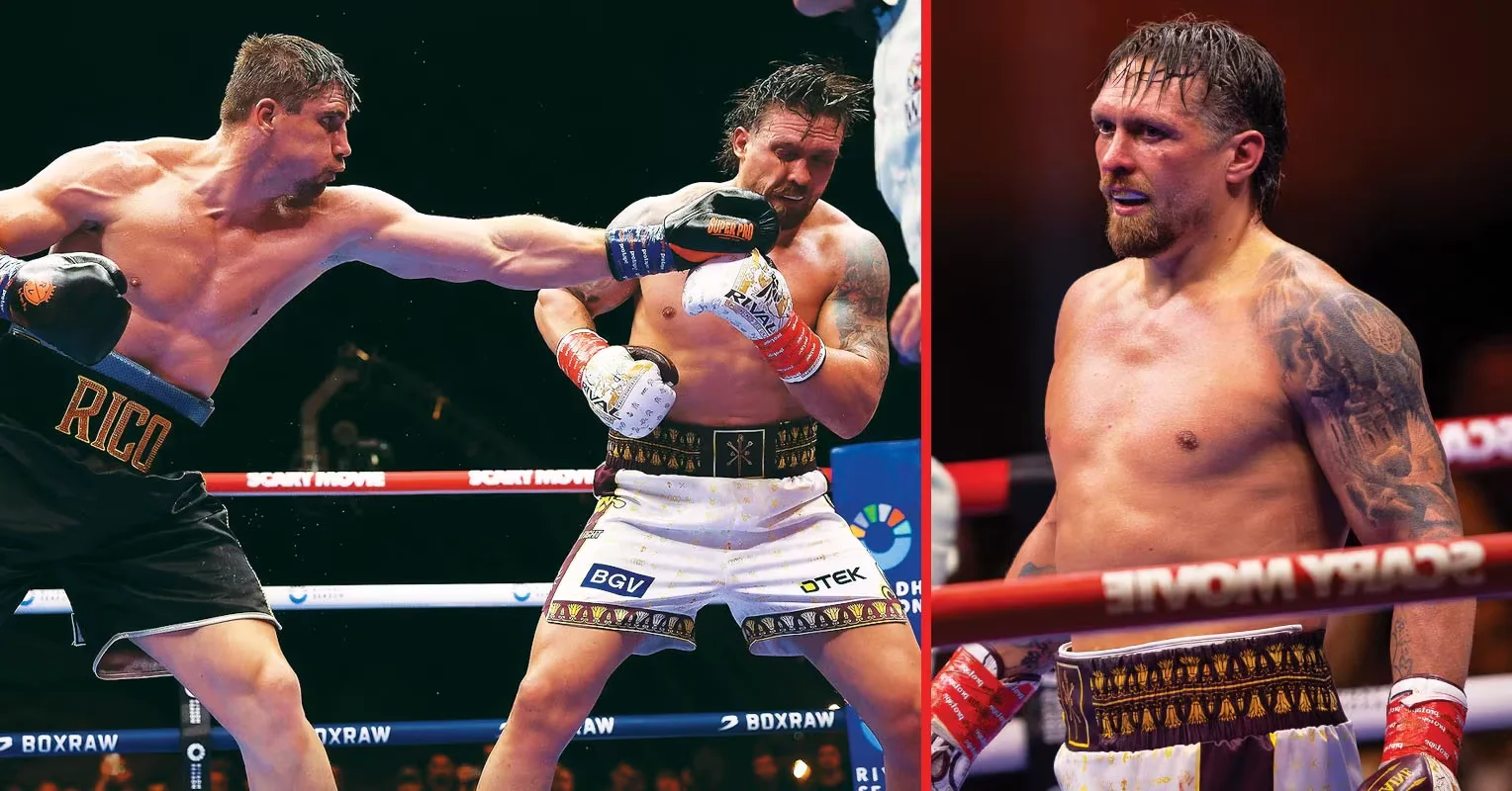 Usyk shrugs off early-stoppage chatter after Verhoeven clash