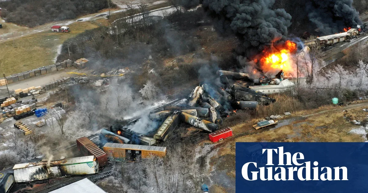 DOJ sues Norfolk Southern over Ohio derailment